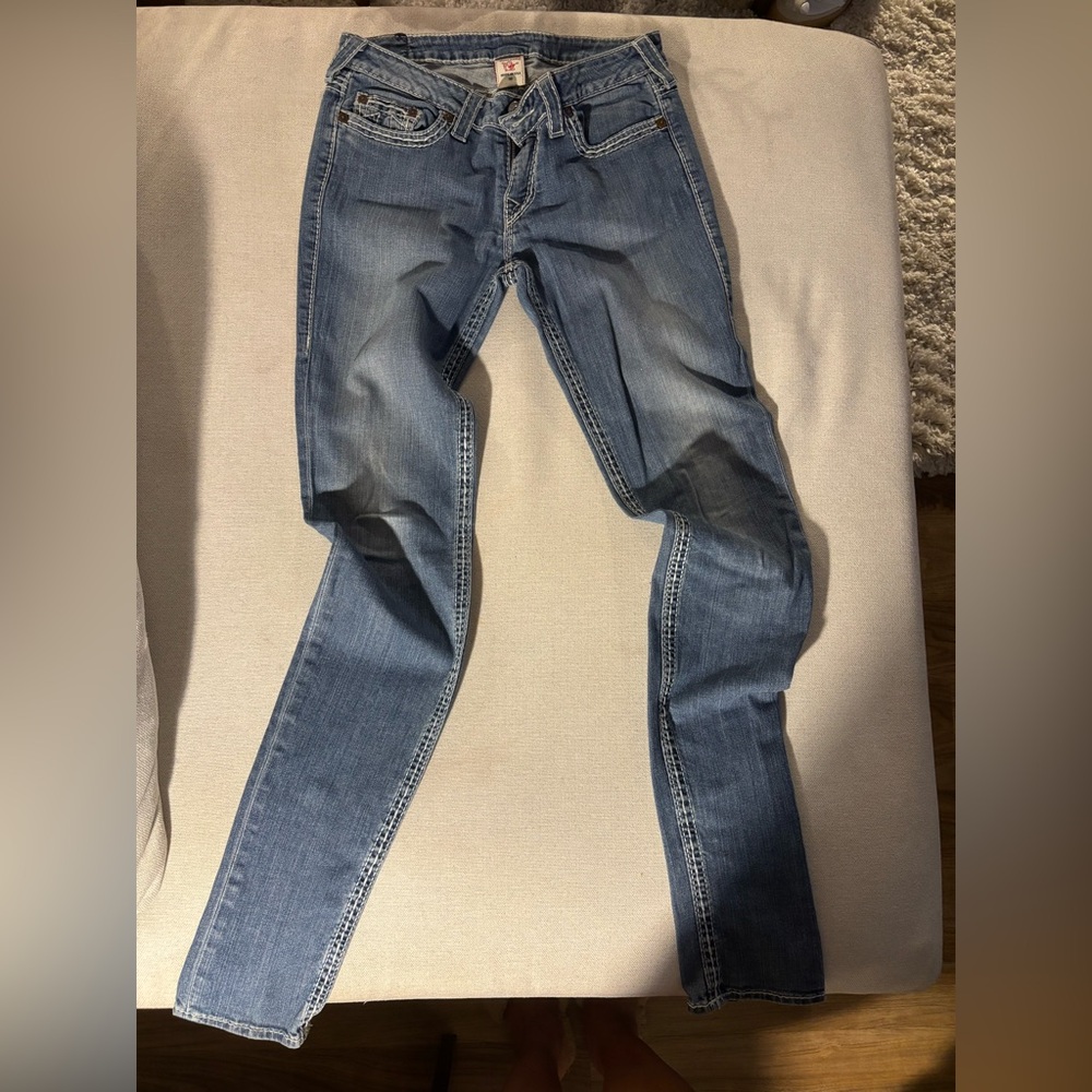 True Religion Light Blue Skinny Jeans